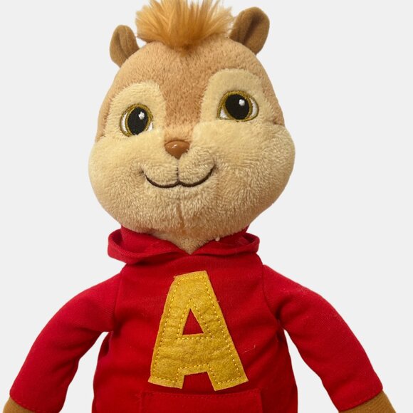 ALVIN AND THE CHIPMUNK PLUSH STUFFED ANIMAL 10" - Picture 1 of 4